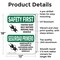 Signmission Safety Culture Sign, 12 in Width, Aluminum, Rectangle, Bilingual OS-2PACK-SF-A-1218-L-10794 - alternate 8